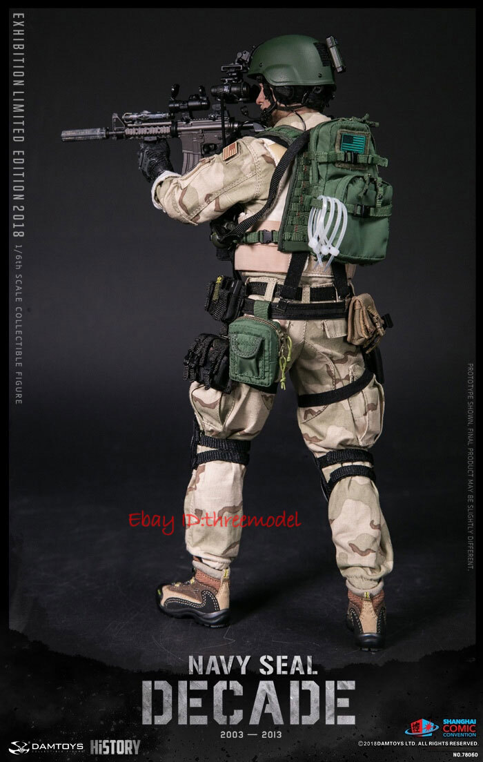 SHCC 2018 DAMTOYS DAM 1/6 78060 Navy Seal Decade Action SHCC 2018 DAMTOYS DAM 1/6 78060 Navy Seal Decade Action