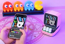 Divoom Ditoo-Pro Bluetooth Speaker Alarm & Pixel Display LED Retro Art APP DIY