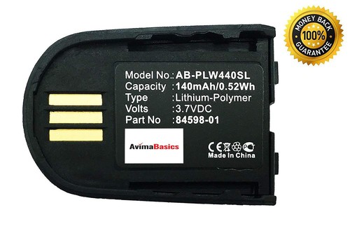 Replacement Battery For Plantronics Savi 440/740/W740/WH500 – 140mAh 3.7V Li Polymer, Fits 204755 01/82742 01/84598 01