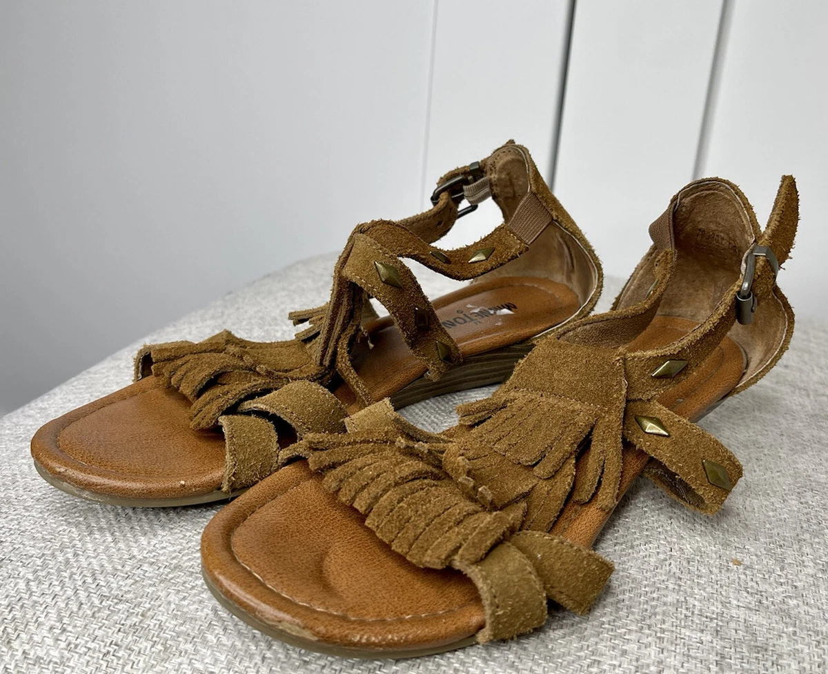 Minnetonka moccasin store sandals