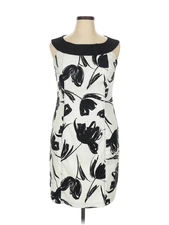 AB Studio Women Ivory Cocktail Dress 14