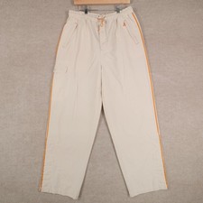 Vintage Y2K Ying Yang Men s Large Nylon Light Weight Baggy Parachute Pant Swishy