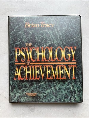 Psychology Of Achievement by Brian Tracy Self Help Success 6 Cassette Audiobook