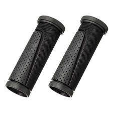 Bike Handlebar Grips Short Mini Bicycle Handlebar Grips 90mm Length Rubber Bi...