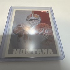 Score 1991 Joe Montana Team MVP Football Card #620 San Francisco 49ers NFL