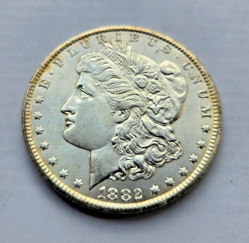 1882 CC Morgan Dollar, Frosty Gem BU