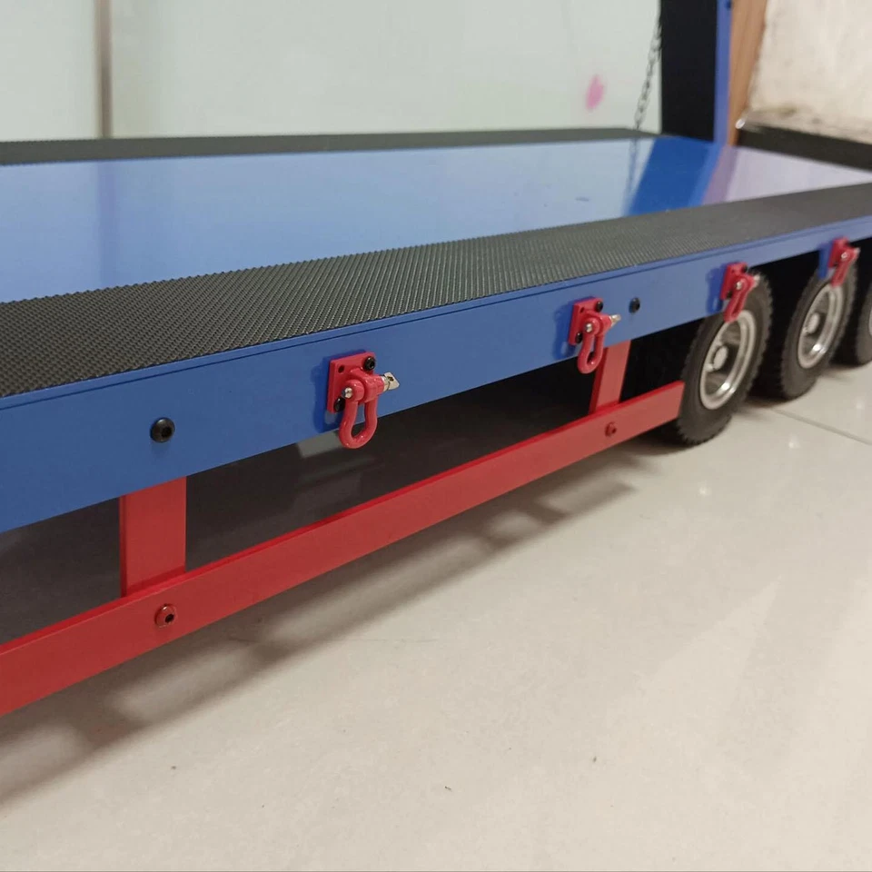 1/14 3 Axles Semi Trailer Tailboard for RC Tractor Truck Radio Control Vehicle - Image 3 of 4