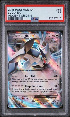 Lugia-EX graded PSA 1 for sale on eBay