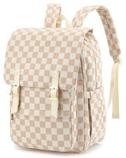 Corduroy Laptop Backpack for Women, Fits 15.6 Inch Computer Bag, College High...