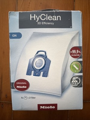 Genuine 3D Efficiency HyClean Dust Bags For Miele GN Vacuum Cleaners