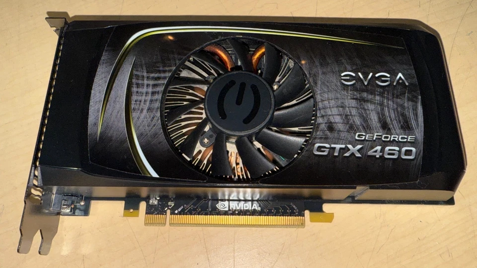 EVGA GeForce GTX 460 768MB GDDR5 PCI-E 2.0 Graphics GPU Card - Image 3 of 4