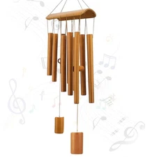 Virekm Windchimes Outdoors, Memorial Wind Chimes, Bamboo Wind Chimes for Outs...