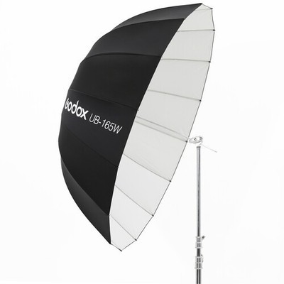 Godox UB-165W 65'' Parabolic Umbrella - White - With Diffuser