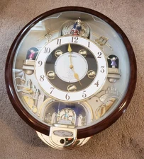 SEIKO Melodies In Motion Beatles Wall Clock Read Parts Repair Plays Music