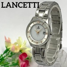 Lancetti Silver Roman Dial Analog Watch with Date Used