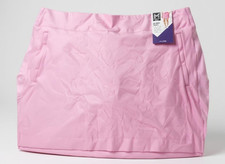 NWT Member s Mark Women s XXL Pink Skort 4-Way Stretch Mid-Rise Pockets