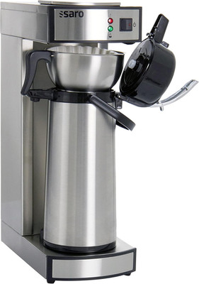 Saro Kaffeemaschine Inkl. Edelstahl-Isolierpumpkanne   2,2 L   Brühzeit Ca. 5 6 