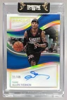 Allen Iverson 2022 Panini Immaculate #ILE-AIV Legends Auto /49