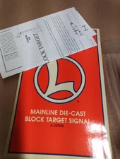 Lionel Mainline Diecast Block Target Signal 6-22945