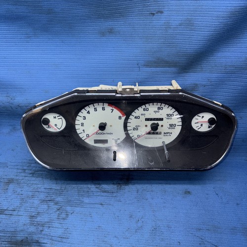 95-98 Nissan S14 240sx OEM Zenki Cluster Speedometer White *Parts Only*