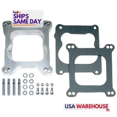 Trans-Dapt 2066, One Natural Aluminum Carburetor Adapter Performance Racing Part - Picture 1 of 9