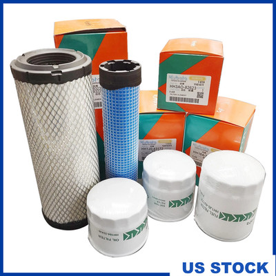 Complete Filter Service Kit For Kubota L3301 DT L3901 DT Gear Transmission 5PCS