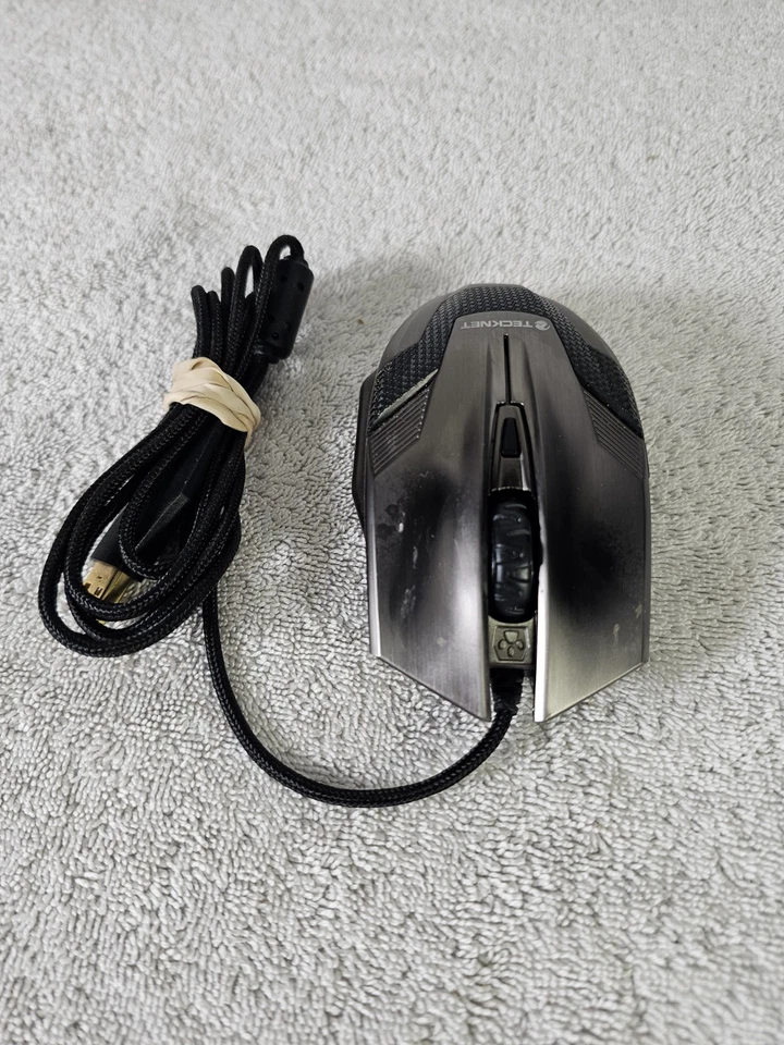 TECKNET Blue/Black M268 6D Gaming Mouse TESTED WORKS - Image 4 of 4