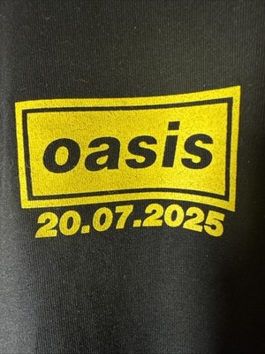 Oasis Heaton Park Manchester offizielles T-Shirt Large Sonntag 20. Juli neu