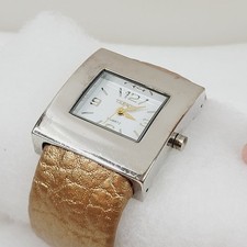 Bijoux Terner Womens Watch Silver Tone Square...