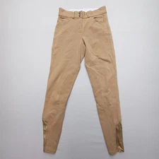 Piper by Smartpak Riding Breeches Size 26 Long Brown Equestrian Stretch