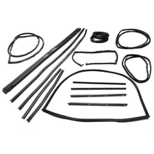 Window Sweeps Channel Door Seal Kitfor 1976-1986 Jeepw movable vent