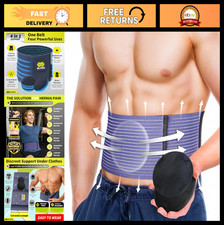 Adjustable Umbilical Hernia Belt for Men  Women - Abdominal Support Truss with