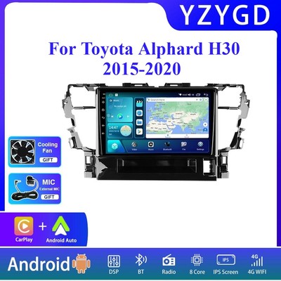 For Toyota Alphard H30 2015-2020 GPS Navigation CarPlay Car Radio Stereo Player