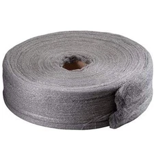 Grade 0000 Steel Wool 5lb Steel Wool Roll for Cleaning, Remove Rust, Buffing Woo