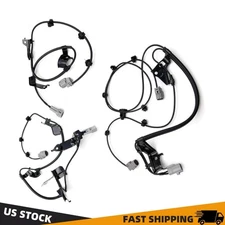 3PCS Front Abs Wheel Speed Sensor Wire Harness Set For Toyota Sequoia Tundra
