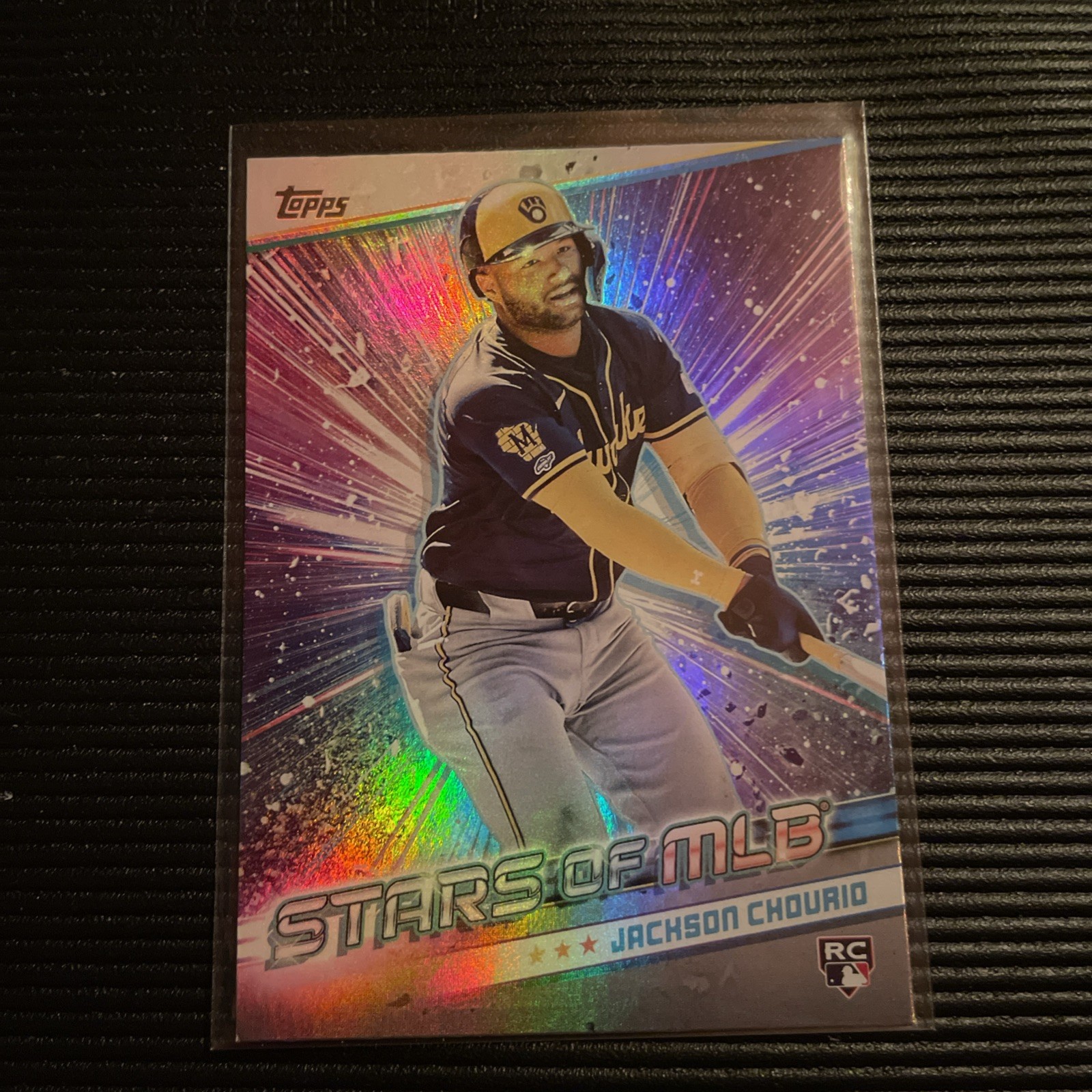 2024 Topps Update Series Stars of MLB #SMLB-84 Jackson Chourio RC Brewers