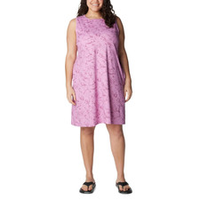 Columbia Womens PFG Freezer Tank Dress Pink Size M