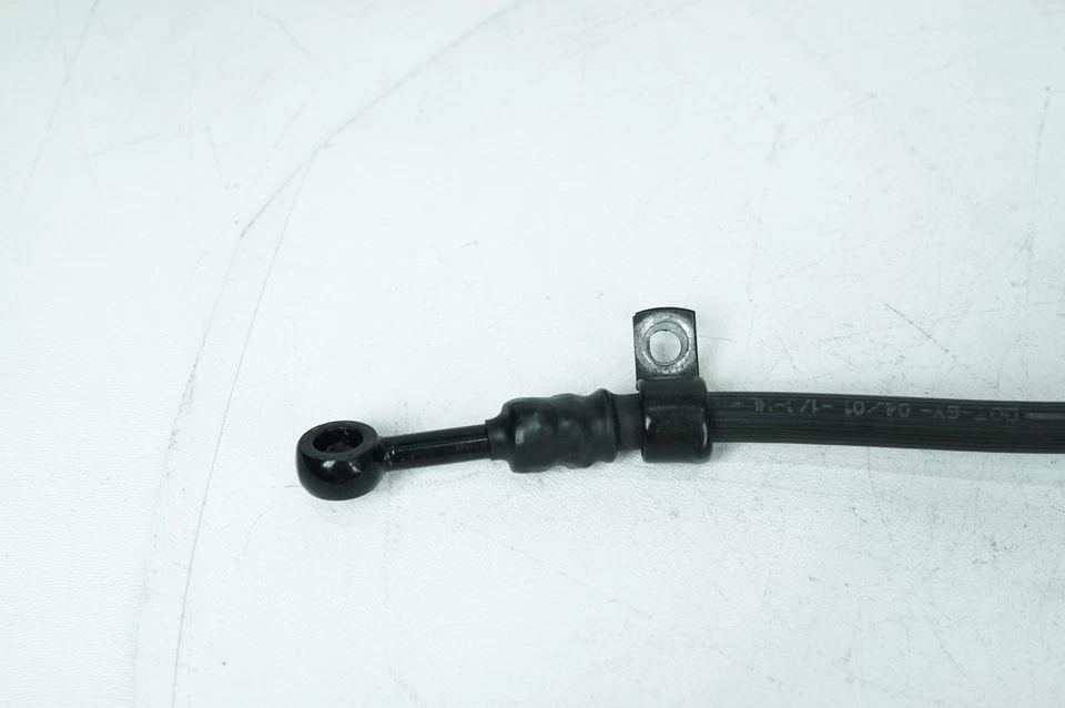 Harley Dyna 2001 FXDWG Wide Glide OEM manguera de freno trasero tubo 40956-00B Foto 4 de 4