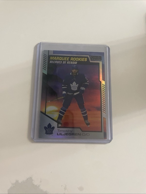 Liljegren, Timothy - 2020-21 O-Pee-Chee Platinum - Marquee Rookies - Sunset