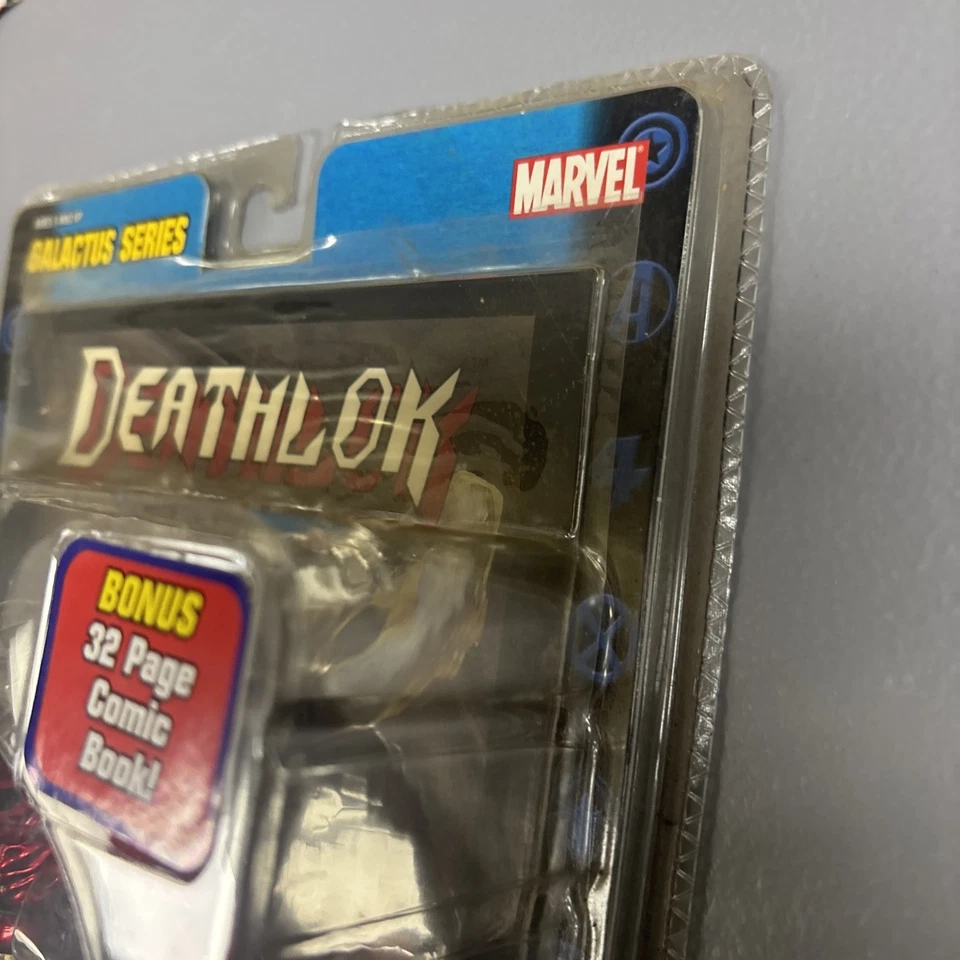 Figura de acción ToyBiz Deathlok 6" 2005 Marvel Legends Galactus BAF Foto 3 de 4