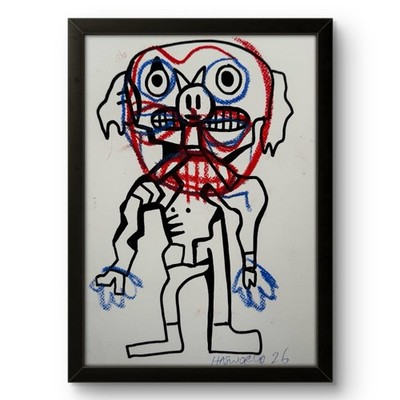 HASWORLD ORIGINAL RAW POP ABSTRAKT Kunst EXPRESSIONISMUS MODERN IMPRESSIONISMUS