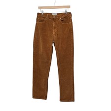 Everlane Baby Cord Cheeky Straight Leg Pants Brown Corduroy High Rise Size 30