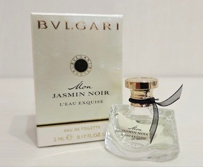 Unused Bvlgari Mon Jasmin Noir L'Eau Exquise Eau de Toilette 5ml