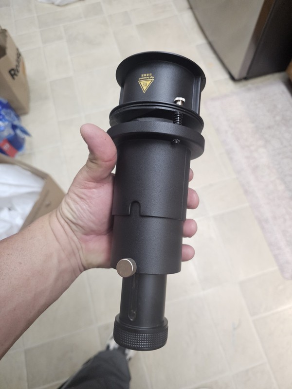 Projector Lens Housing With Accessories