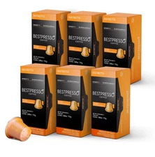 Bestpresso Coffee 120 pods Espresso- Ristretto Italian espresso coffee 6x20ea.