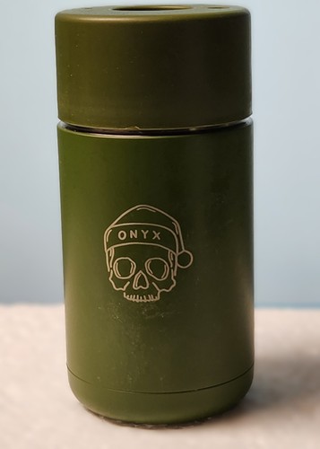 Frank Green Reusable Water Bottle Drink Holder 12 Oz Hot Cold Olive Green Onyx - Afbeelding 2 van 7