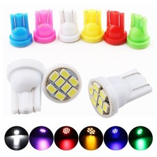 10Pcs T10 LED Bulb W5W Car Interior Dome Lamp Map License Plate Light 168 194