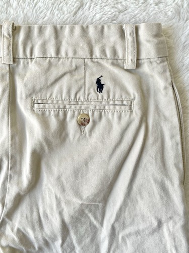 Polo Ralph Lauren Youth Boys ( 14 ) Light Khaki Tan Classic Chino Pants - Picture 9 of 9