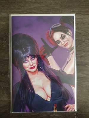 Harley Quinn X Elvira #1 2025 1:20 Mark Spears Virgin Variant DC