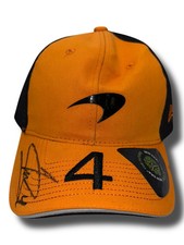 LANDO NORRIS SIGNED MCLAREN CASTORE 2024 FORMULA 1 CAP (ACG CERT AG16967)